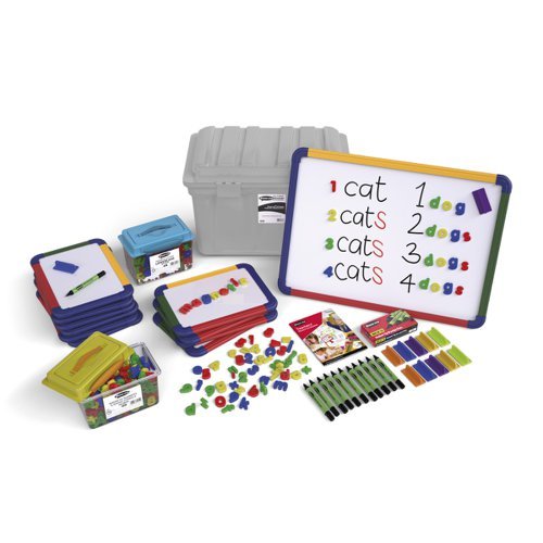 Show-me Magnetic Whiteboards Bumper Starter Pack (610 Pieces) - Storage Trunk