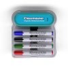 Classmaster Magnetic Whiteboard Organiser - with Eraser and 4 Assorted Markers