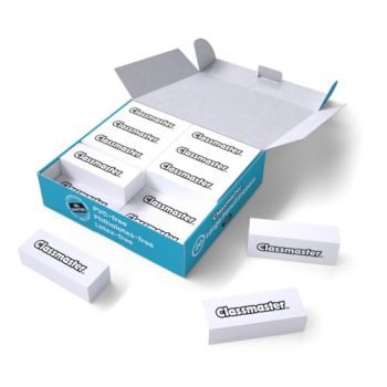 Classmaster Pencil Erasers Large 60x20x16mm - Pack 20