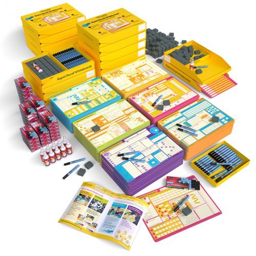 Propeller Years 1-6 Rapid Recall A3 Whiteboards Mega Monster Pack - 60 Sets