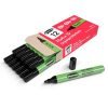Show-me Slim Barrel Medium 12 Drywipe Markers Black