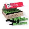 Show-me Slim Barrel Medium Drywipe Markers Black 35 Classpack