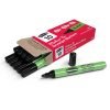 Show-me Slim Barrel Medium Drywipe Markers Black 10 Classpack