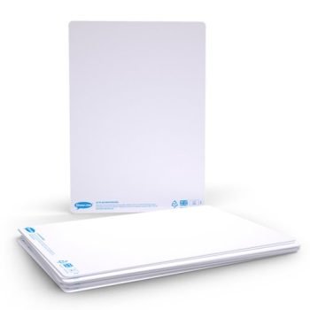 Show-me A4 Whiteboards Plain and Plain Pack 10