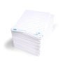 Show-me Supertough A4 Whiteboards Lined and Plain - Pack 100