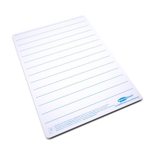 Show-me Supertough A4 Whiteboards Lined and Plain - Pack 10