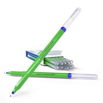 Swash Komfigrip Handwriting Pens Blue - Pack 12