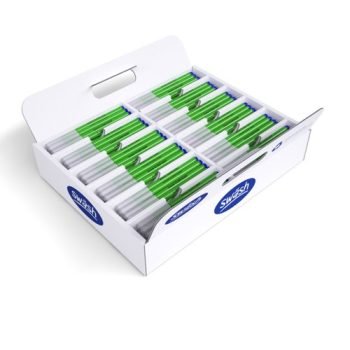 Swash Komfigrip Handwriting Pens Classtray Blue - Pack 300