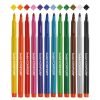 Swash Komfigrip Colouring Pens Assorted Colours Broad Tip - Pack 12