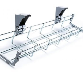 Double wide wire cable trays 1400x280x60mm - DWB1400