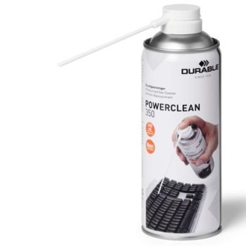 Durable Powerclean Air Duster 350ml Non-Flammable HFC-Free 582919