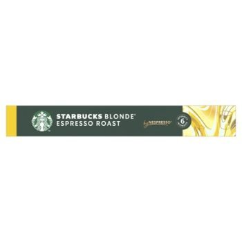 Nespresso Starbucks Blonde Espresso Roast - Pack 10