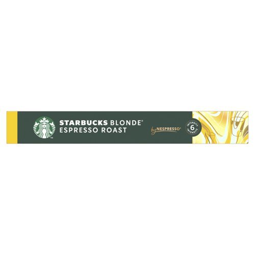 Nespresso Starbucks Blonde Espresso Roast - Pack 10