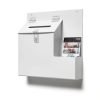 Deflecto Suggestion Box with 105mm Wide Leaflet Holder White 79803 - Each