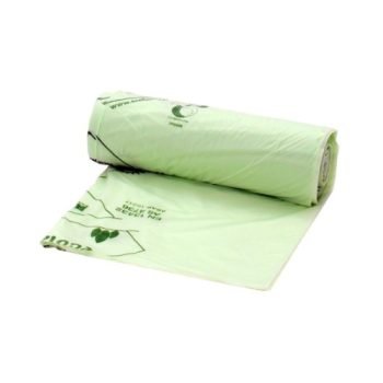 Compostable Refuse Waste Sack Liners 25 Litres - Roll of 26 - Fusion Office UK