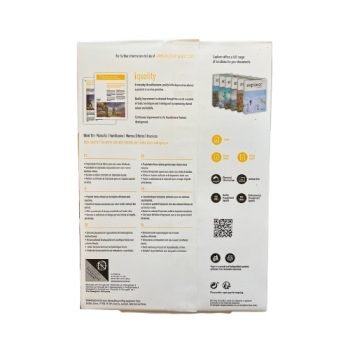 Explorer iquality A4 Paper White 90gsm Ream 500 Sheets - Back - Fusion Office UK