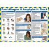 Food Allergies and Anaphylactic Shock Poster A2 Laminated - A729