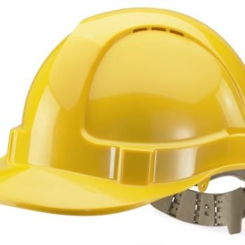 Safety Helmet Vented Yellow (Pack 1) - BBVSHY