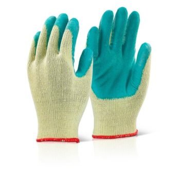 Economy Grip Glove Green Large (Pack 10 Pairs) - EC8NGL