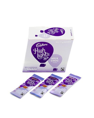 Cadbury Highlights Instant Hot Chocolate Sticks 11g - Pack 30