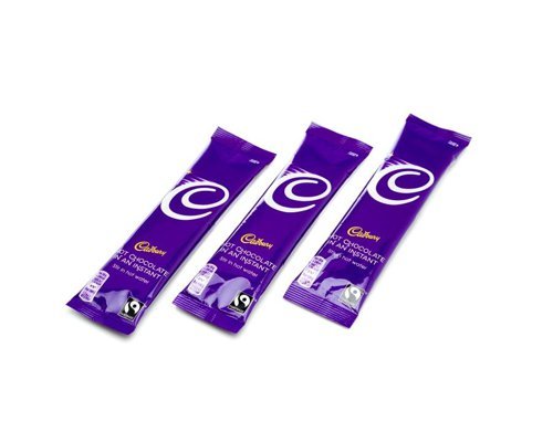 Cadbury Instant Hot Chocolate Sachets 28g - Pack 50