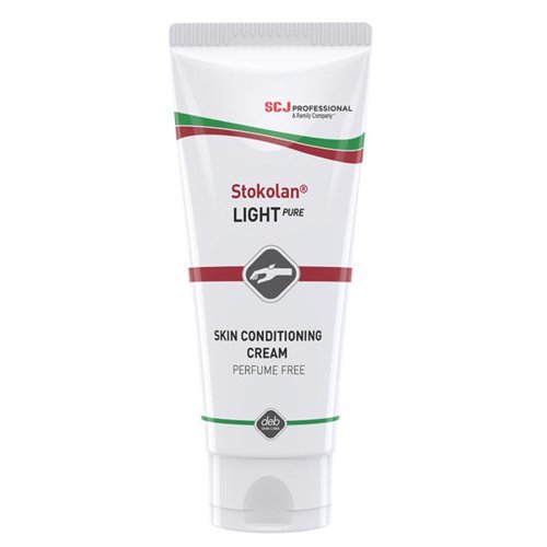 Deb Stokolan Light PURE Hand Cream 100ml Tube (Pack 12) - RES100MLx12