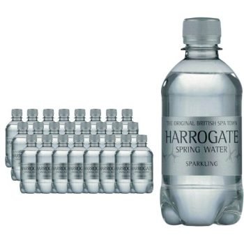 Harrogate Spring Water Sparkling 330ml PET P330302C - Pack 30