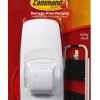 3M Command Jumbo Utility Hook With Adhesive Strips White 7100134362