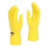 Shield Latex Rubber Household Gloves Medium Yellow - Pair