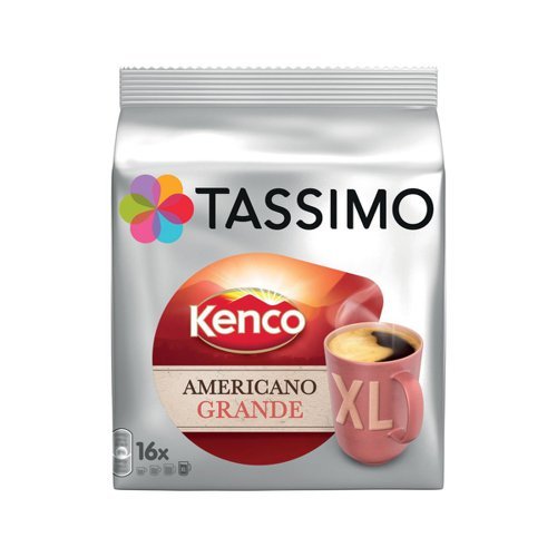 Tassimo Kenco Americano Grande Coffee Capsules - Pack 16
