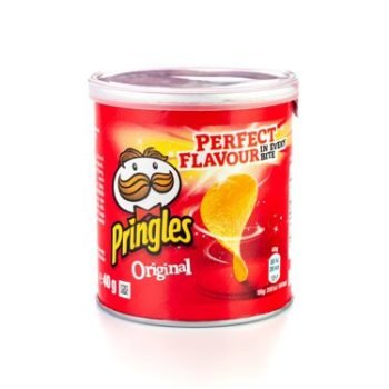 Pringles Original Flavour 40g Tubes - Pack 12