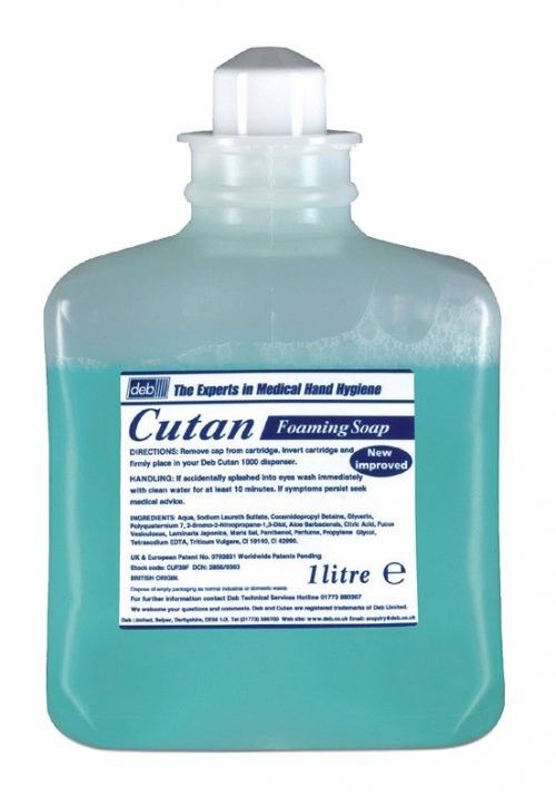 Deb Cutan Gentle Hand Wash Cartridge 1 Litre Cartridge - CUF39P