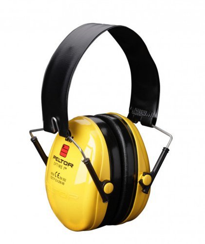 3M Peltor Optime Comfort Folding Headband Ear Defenders Yellow H510F-404-GU