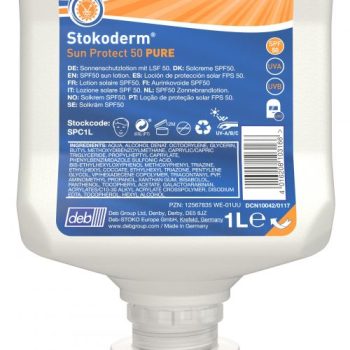 Deb Stokoderm Sun Protect PURE SPF50 1 Litre - SPC1L