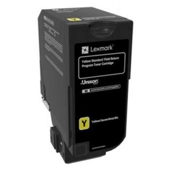 Lexmark 78C20Y0 Yellow Laser Toner Cartridge Return Program 1.4K pages