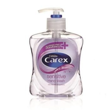 Carex Handwash Soap Sensitive 250ml Anti-Bacterial Pack 6 - Fusion Office UK