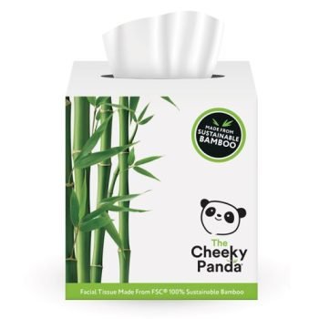 Cheeky Panda Sustainable Bamboo Cube Facial Tissues 56 Sheets - Pack 12