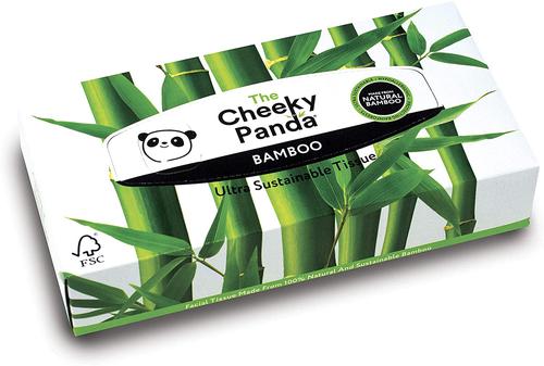 Cheeky Panda Sustainable Bamboo Facial Tissues 80 Sheets - Pack 12