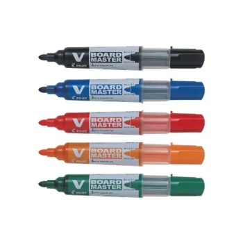 Pilot V Board Master Assorted Whiteboard Markers WBMA-VBM-M-BG - Pack 10