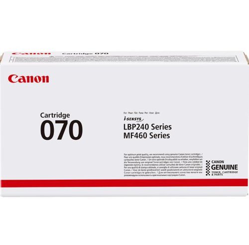Canon 070BK Black Laser Toner Cartridge 5639C002