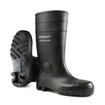 Dunlop Aston Safety Wellingtons Black 12 (One Pair) ASTON12