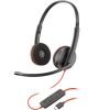HP Poly Blackwire 3220 Stereo USB-C Wired Headset with USB-C to USB-A Adapter 8X228A6