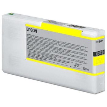 Epson T55W400 Yellow Inkjet Cartridge 200ml