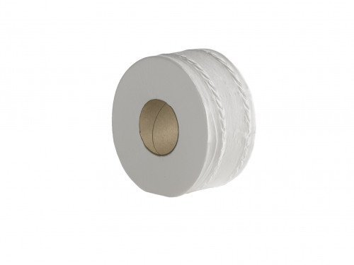 Mini Jumbo Toilet Rolls 150m 60mm Core Recycled 2 Ply White MJ15060R - Pack 12