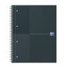 Oxford International Twinwire Notebook Lined Black A4+ 400194457