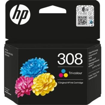 HP 308 Tri-Colour Inkjet Cartridge 7FP20UE