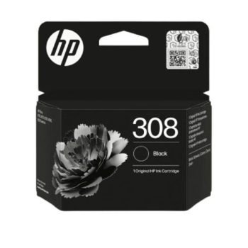HP 308 Black Inkjet Cartridge 7FP21UE