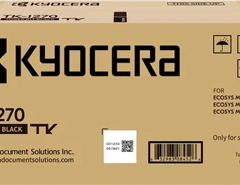 Kyocera TK-1270 Black Laser Toner Cartridge 1T0C140NL0 TK1270