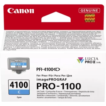 Canon PFI-4100C Cyan Inkjet Cartridge 6778C001 PFI4100C