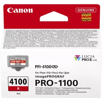 Canon PFI-4100R Red Inkjet Cartridge 6785C001 PFI4100R